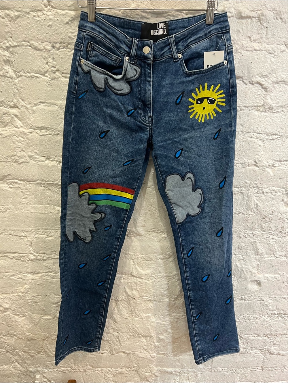 Love Moschino weather jeans